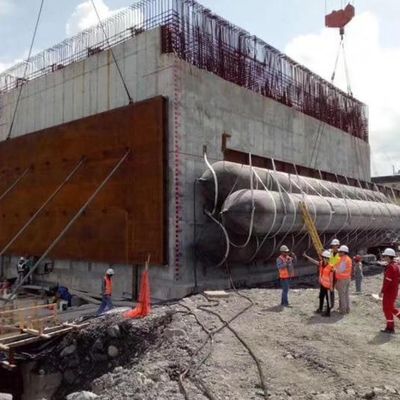 떠있는 고무 롤러 가방 해양 무거운 물건 들기 에어백