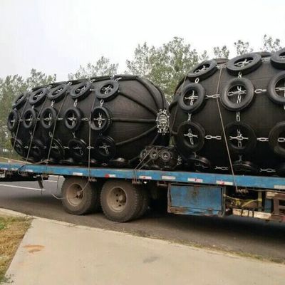 부두 보호 보트 부풀게할 수 있는 요코하마 펜더로 발송하세요