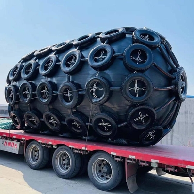 50KPa 80KPa 연쇄와 타이어 네트워크와 함께 요코하마 Pneumatic 고무 펜더