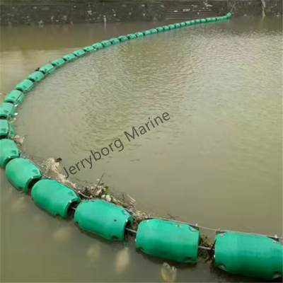 HDPE 떠있는 저수지 드래거 파이프 라인 플라스틱 떠있는 장벽 봉우리