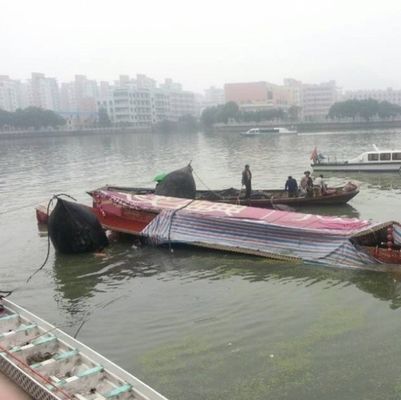 보트는 에어백에 착수하는 해양 부풀게할 수 있는 고무 에어백 천연 고무 배를 인양합니다