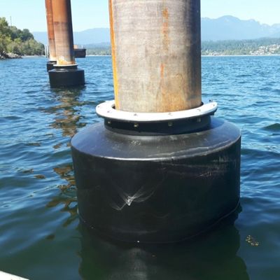 바다 EVA 범퍼 도킹을 위한 고에너지 흡수 BV 도넛 구조망