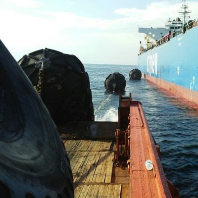 50 kpa 연결 펜더를 표류시키는 요코하마 부풀게할 수 있는 공기식 방충재