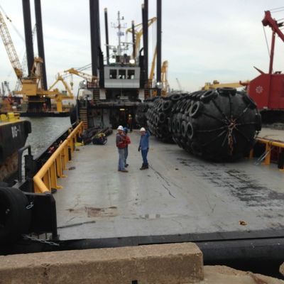 50 kpa 연결 펜더를 표류시키는 요코하마 부풀게할 수 있는 공기식 방충재