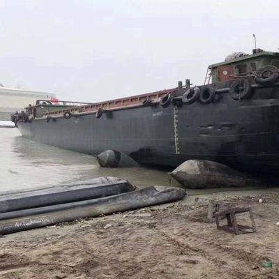 충돌 해양 구조 에어백에 착수하는 노동절감 선박