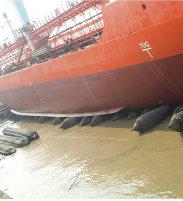 선박 개시를 위한 반대 파열 1.5m*15m 해양 충돌 에어백